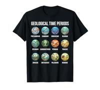 Graphique des périodes géologiques Paléontologie et Histoire de la Terre T-Shirt