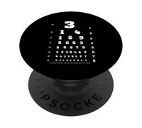 Graphique des Yeux Pi PopSockets PopGrip Adhésif