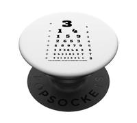 Graphique des Yeux Pi PopSockets PopGrip Adhésif