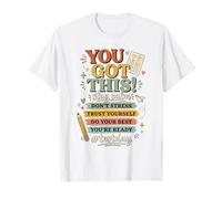 Graphique d'examen pour Enseignant et étudiant T-Shirt