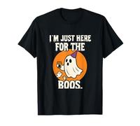 Graphique d'Halloween Here For The Boos Ghost Party T-Shirt