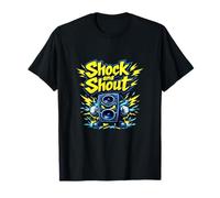 Graphique d'humour de Puissance d'électricien Shock and Shout T-Shirt