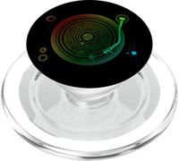 Graphique DJ Spatial - EDM pouvant être tourné PopSockets PopGrip pour MagSafe