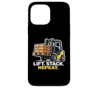 Graphique d'opérateur de Chariot élévateur à répétition de Pile de Levage Coque pour iPhone 13 Pro Max