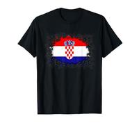 Graphique Drapeau Croatie T-Shirt
