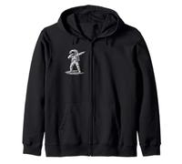 Graphique drôle d'astronaute Dabbing on The Moon Dab Dance Sweat à Capuche