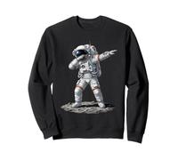 Graphique drôle d'astronaute Dabbing on The Moon Dab Dance Sweatshirt