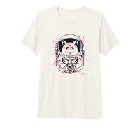 Graphique drôle d'astronaute de l'espace, Hamster, Pew Pew T-Shirt Haut de Gamme