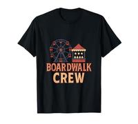 Graphique du Carnaval de Boardwalk Crew Beach Squad T-Shirt
