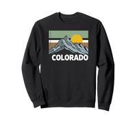 Graphique du Coucher de Soleil sur Le Mont Colorado Sweatshirt