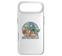 Graphique du défi Sportif Basketball Cat vs Wolf Coque pour iPhone Air