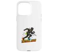 Graphique du Joueur d'action Tactical Rush Paintball Coque pour iPhone 15 Pro Max