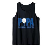 Graphique du Joueur de pagaie Papa Pickleball Champion Débardeur