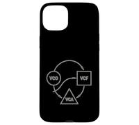 Graphique du module de synthé VCO VCF VCA Coque pour iPhone 15 Plus