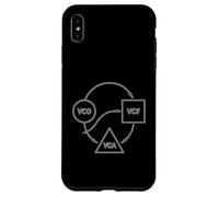 Graphique du module de synthé VCO VCF VCA Coque pour iPhone XS Max