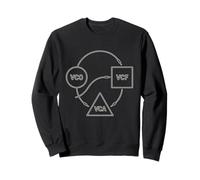 Graphique du module de synthé VCO VCF VCA Sweatshirt