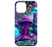 Graphique du Monde surréaliste de Plantes fantastiques Alien Garden Night Coque pour iPhone 12 Pro Max
