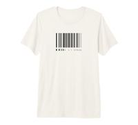 Graphique du numéro de Code-Barres numérique T-Shirt Haut de Gamme