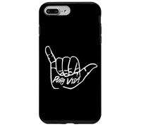 Graphique du Style de Vie de Pura Vida Beach au Costa Rica Coque pour iPhone 7 Plus/8 Plus