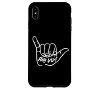 Graphique du Style de Vie de Pura Vida Beach au Costa Rica Coque pour iPhone XS Max