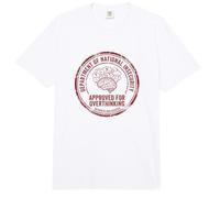 Graphique du Timbre Overthinking Dept of National Insecurity Comfort Colors Adult Heavyweight T-Shirt