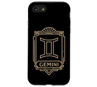 Graphique du Zodiaque Art Déco Gémeaux Coque pour iPhone SE (2020) / 7/8
