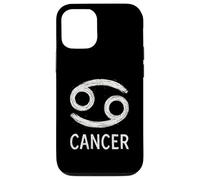 Graphique du zodiaque de la craie du cancer Coque pour iPhone 12/12 Pro