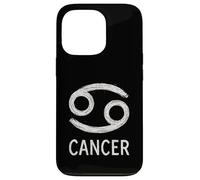 Graphique du zodiaque de la craie du cancer Coque pour iPhone 13 Pro