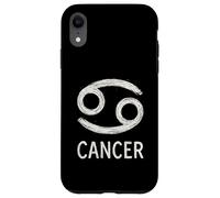 Graphique du zodiaque de la craie du cancer Coque pour iPhone XR