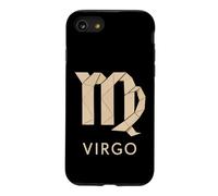 Graphique du Zodiaque en Forme de Vierge, Pliable sur Papier Coque pour iPhone SE (2020) / 7/8