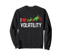 Graphique en chandeliers I Love Volatility - Pour les traders de crypto-monnaies Sweatshirt