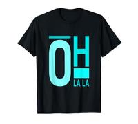 Graphique en couleur Turquoise Oh La La Turquoise T-Shirt