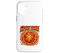 Graphique Énergie Spicy Core Fiery Pepper Coque pour iPhone 16 Plus