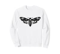 Graphique entomologique Gothique représentant Un Insecte à tête d'éperon à tête de Mort Sweatshirt