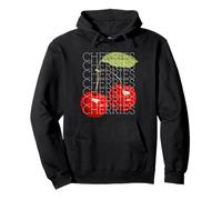 Graphique esthétique de Cerises - Fruits Rouges - Boho Sweat à Capuche