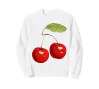 Graphique esthétique de Cerises - Fruits Rouges - Boho Sweatshirt