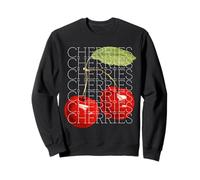 Graphique esthétique de Cerises - Fruits Rouges - Boho Sweatshirt