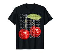 Graphique esthétique de Cerises - Fruits Rouges - Boho T-Shirt
