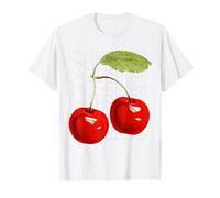 Graphique esthétique de Cerises - Fruits Rouges - Boho T-Shirt