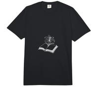 Graphique esthétique de la Bible Ouverte et Fleur de lys Comfort Colors Adult Heavyweight T-Shirt