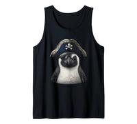 Graphique esthétique de Pingouin Amusant pour Les Amoureux des Animaux Pirates Débardeur