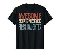 Graphique esthétique rétro « Awesome Like My First Daughter » T-Shirt
