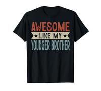 Graphique esthétique rétro « Awesome Like My Younger Brother » T-Shirt