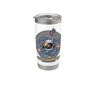 Graphique explorateur galactique astronaute cosmique aventurier Gobelet isotherme en acier inoxydable double paroi