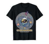 Graphique Explorateur Galactique Astronaute Cosmique aventurier T-Shirt Graphique avec Valeur