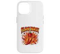 Graphique Explosion de Poivre épicé Flame Burst Coque pour iPhone 14
