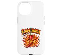 Graphique Explosion de Poivre épicé Flame Burst Coque pour iPhone 15