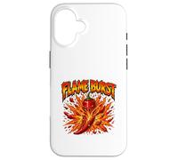 Graphique Explosion de Poivre épicé Flame Burst Coque pour iPhone 16