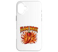 Graphique Explosion de Poivre épicé Flame Burst Coque pour iPhone 16 Plus
