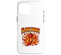 Graphique Explosion de Poivre épicé Flame Burst Coque pour iPhone 16 Pro Max